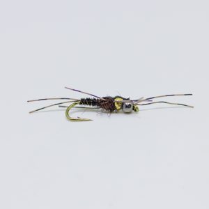 Pheasant Tail Stonefly - Black and Gold